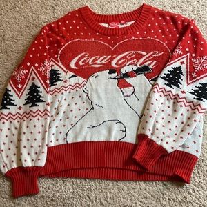 coca cola sweater